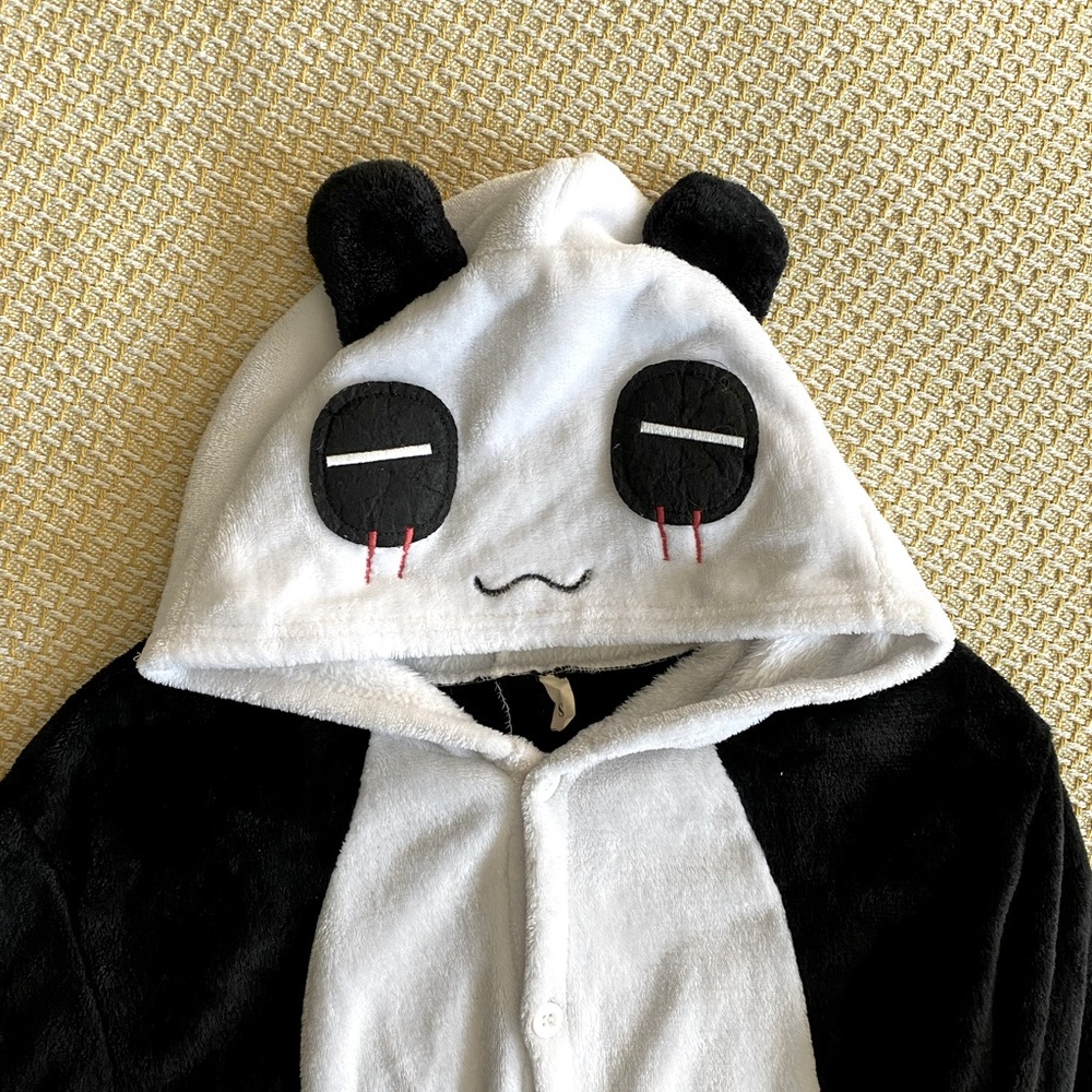 Panda suit, animal cosplay, adult small